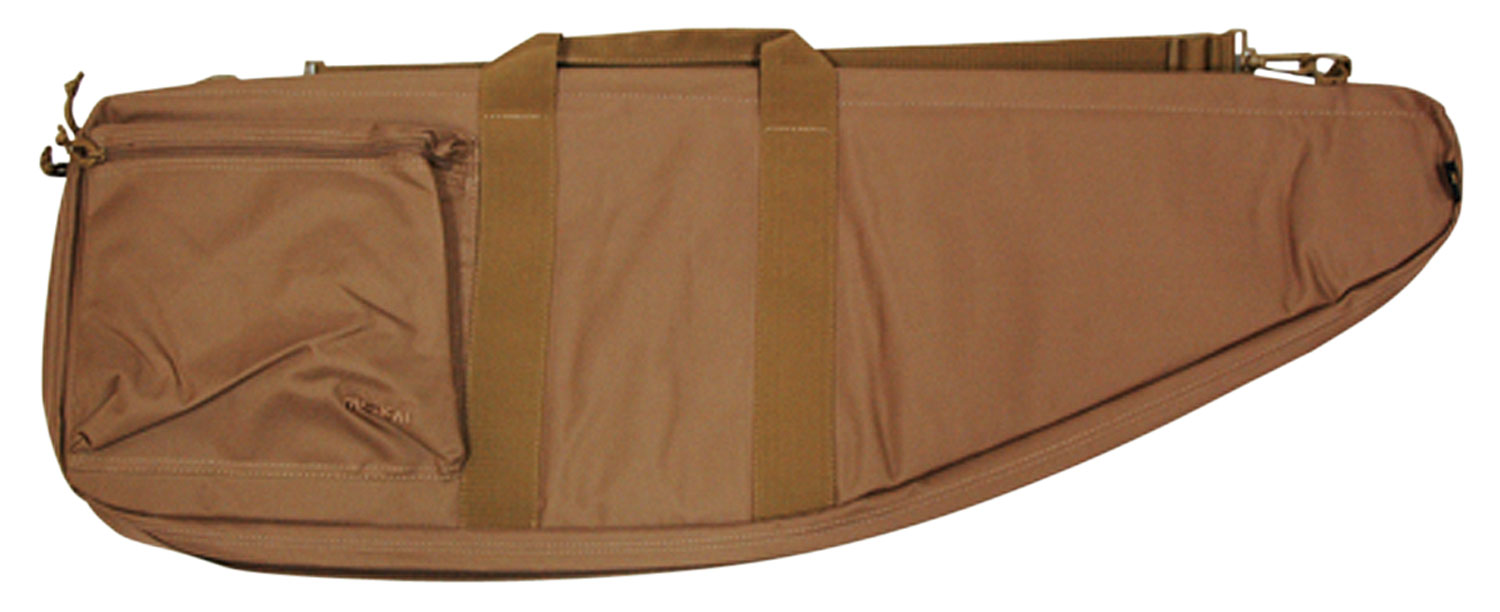 Bob Allen 79009 Tactical Rifle Case 42" Tan Water-Resistant Foam Padding