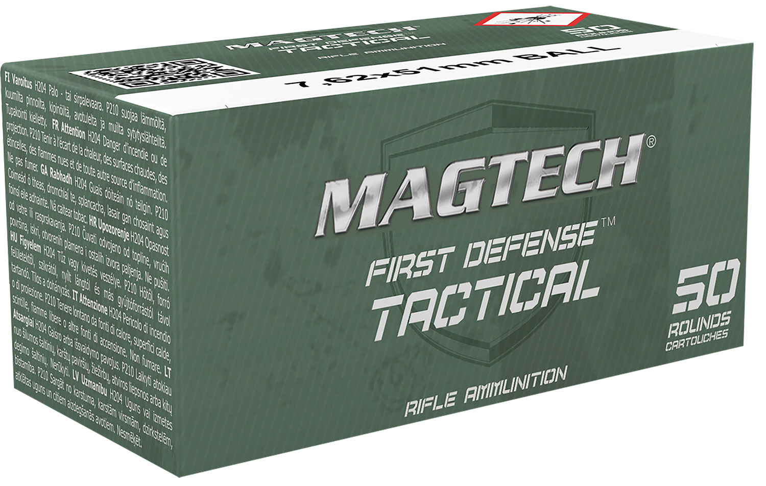 Magtech 762A 7.62x51mm NATO 147gr FMJ 50 Rounds Box