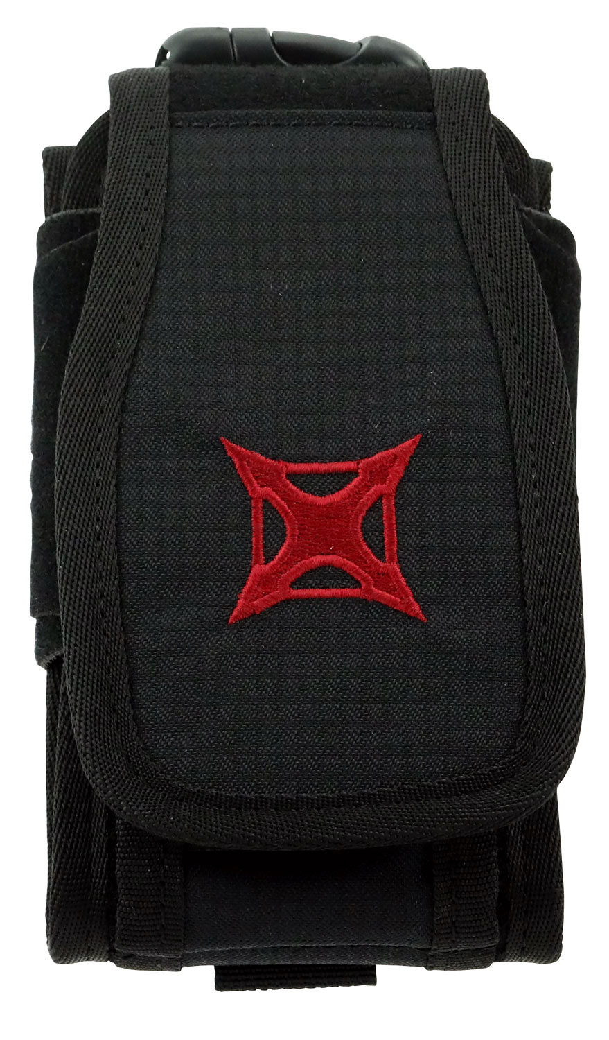 Vertx VTX5140BK Phone/Multi-Tool Pouch VTX 7 H x 4 W x 2 D Black Cordura w/Velcro Closing
