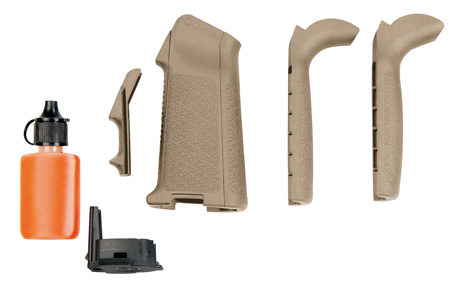Magpul MAG521-FDE MIAD Type 2 Gen 1.1 Grip Kit Polymer Aggressive... - Magpul Industries