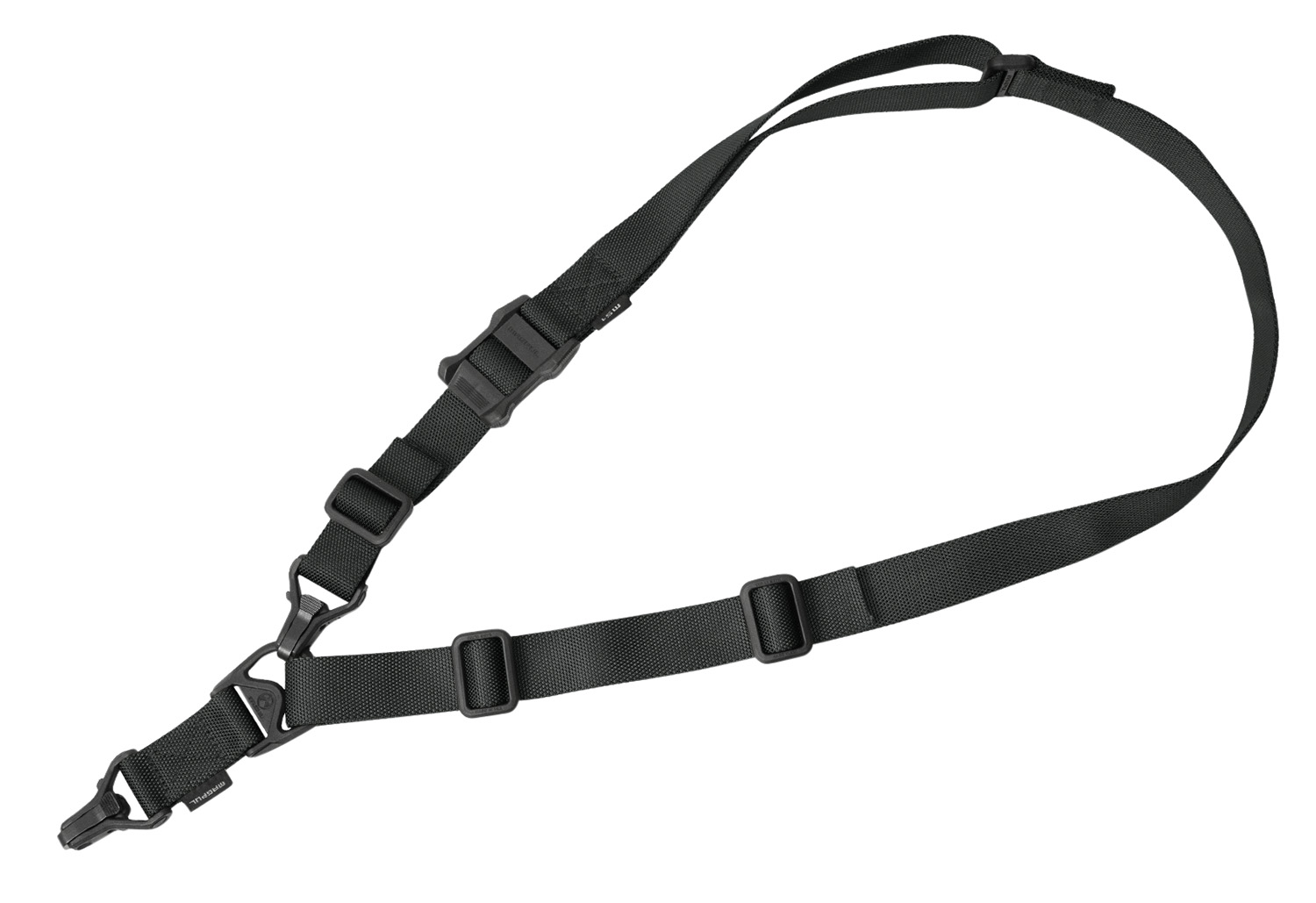 Magpul MAG514BLK MS3 Gen2 Sling Black Nylon 48-60 OAL Adjustable One-Two Point Rifle