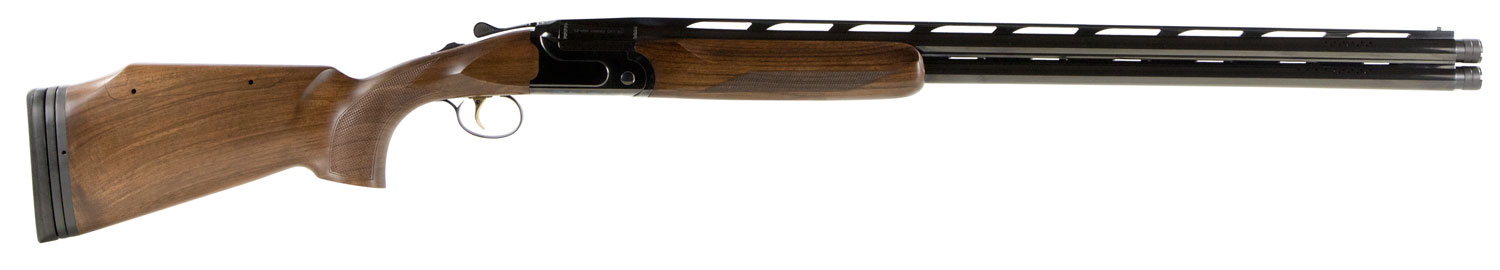 CZ-USA 06585 All American  12 Gauge 3 2rd 30 Ported Barrel, Gloss Blued Metal Finish, Turkish Walnut Stock with Adjustable Comb Includes 5 Chokes