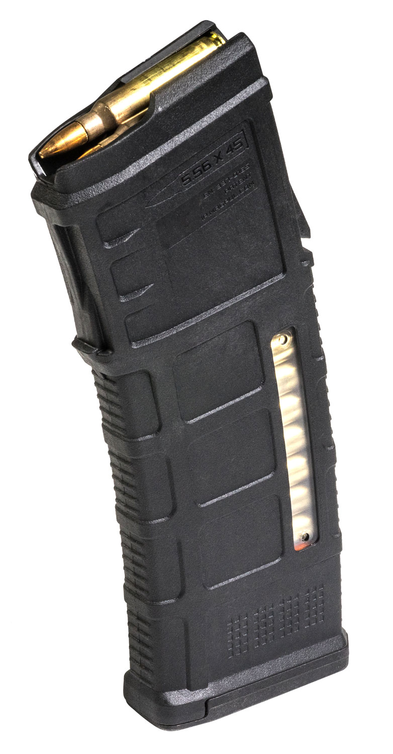 Magpul MAG575BLK PMAG GEN M3 30rd Detachable w/Capacity Window 5.56x45mm