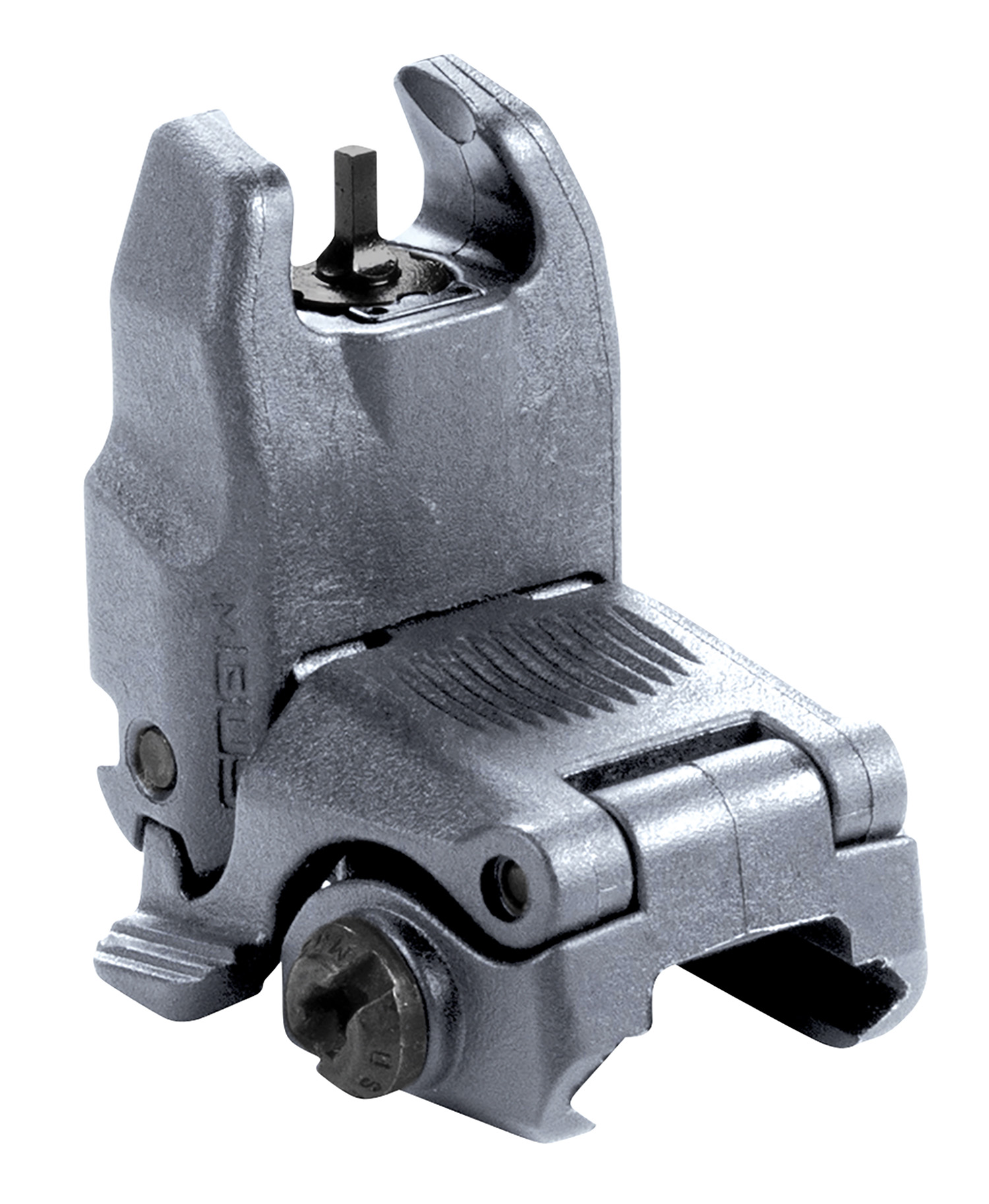Magpul MAG247-GRY MBUS Sight Front  Stealth Gray Polymer, Spring-Loaded Flip Up for AR15/ M16 Magpul MAG247-GRY MBUS Sight Front  Stealth Gray Polymer, Spring-Loaded Flip Up for AR15/ M16