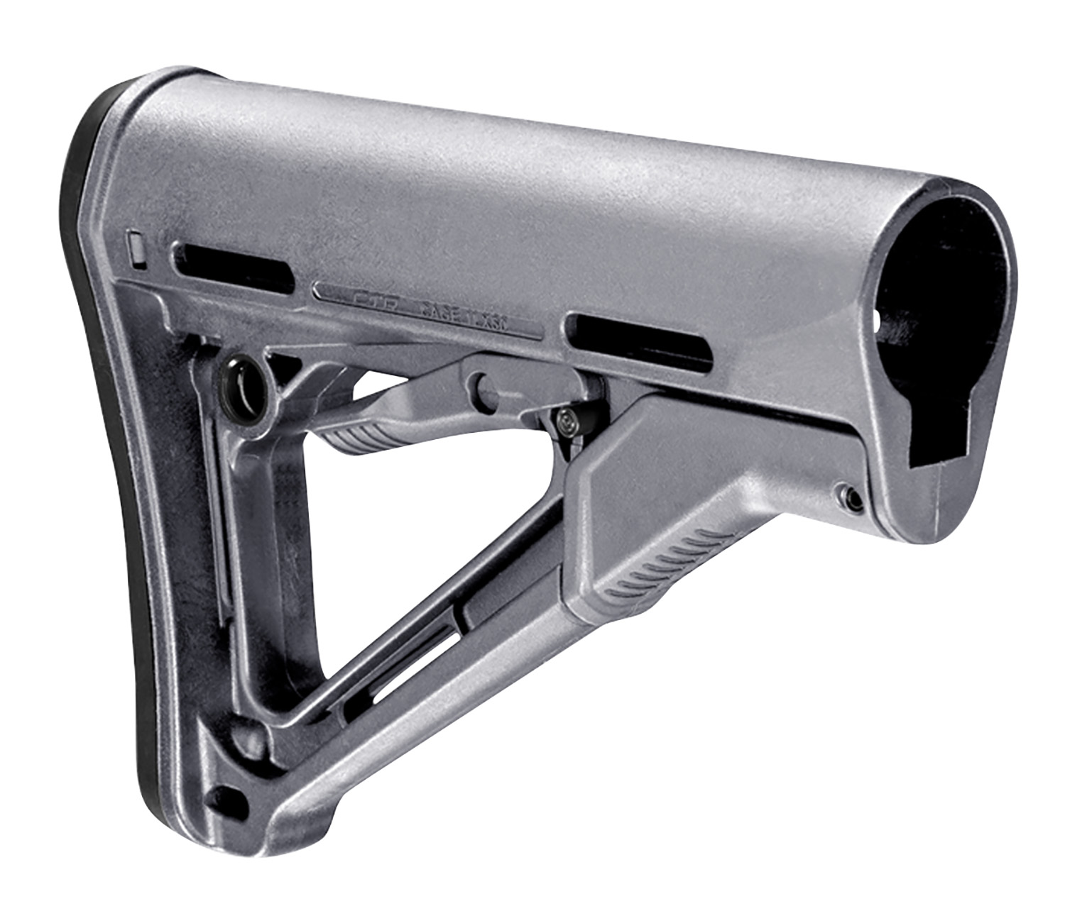 Magpul MAG310-GRY CTR Carbine Stock Stealth Gray for AR-15/M16 Mil-Spec - Magpul Industries
