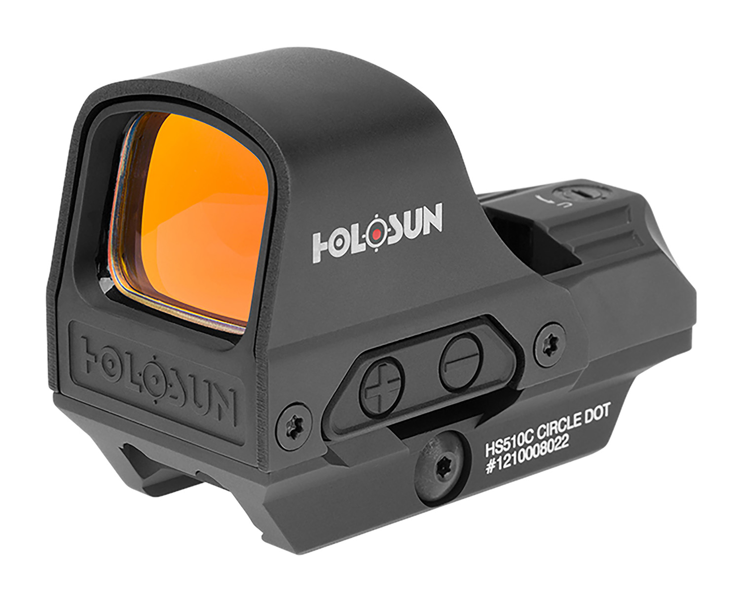Holosun HS515GM 515  Black Anodized 1 x 20 mm 2 MOA Red Dot/65 MOA Circle Multi Reticle