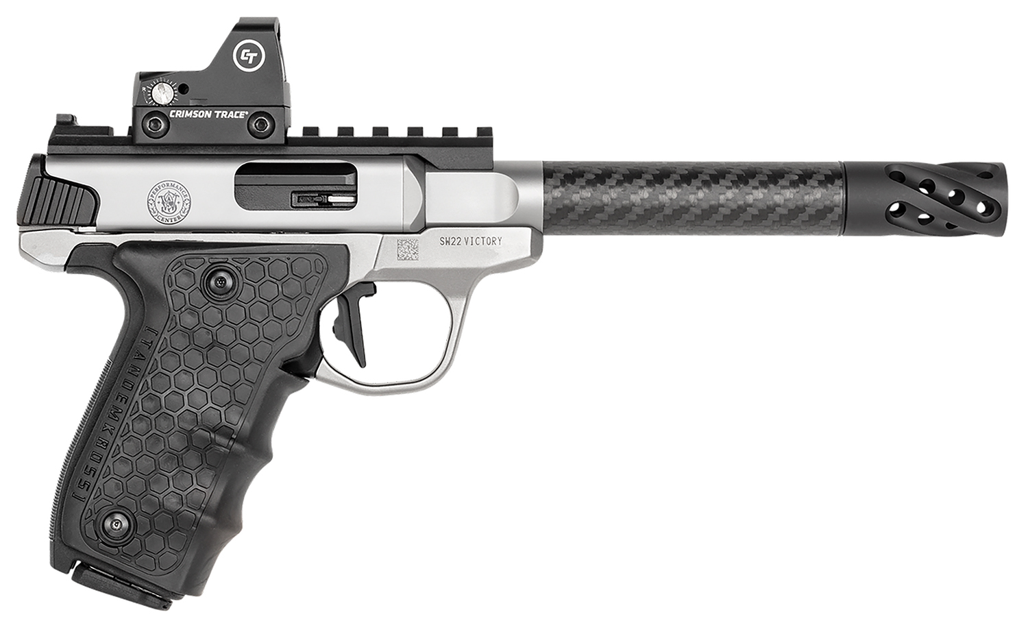 Smith & Wesson Performance Center SW22 Victory Target 22 LR 6 in Carbon Fib - Smith & Wesson - 22 LR