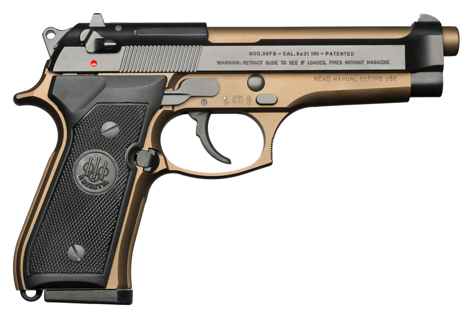 Beretta USA JS92F340M 92 Full Size 9mm Luger Semi-Auto Handgun