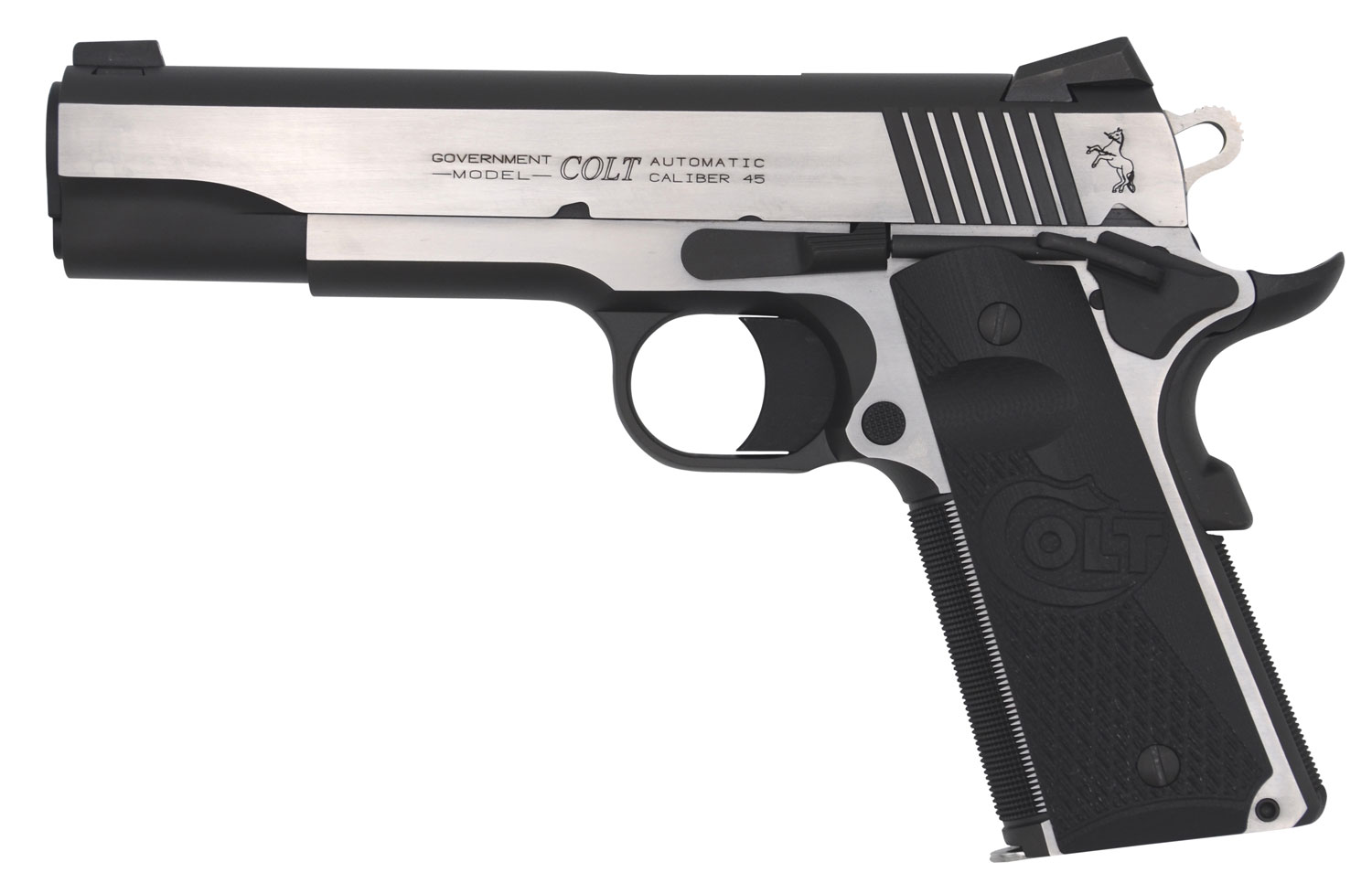 Colt Combat Elite 45 ACP TwoTone 5 in. – Reliable Pistol 6 Colt Manufacturing Combat Elite Government, alternate view
