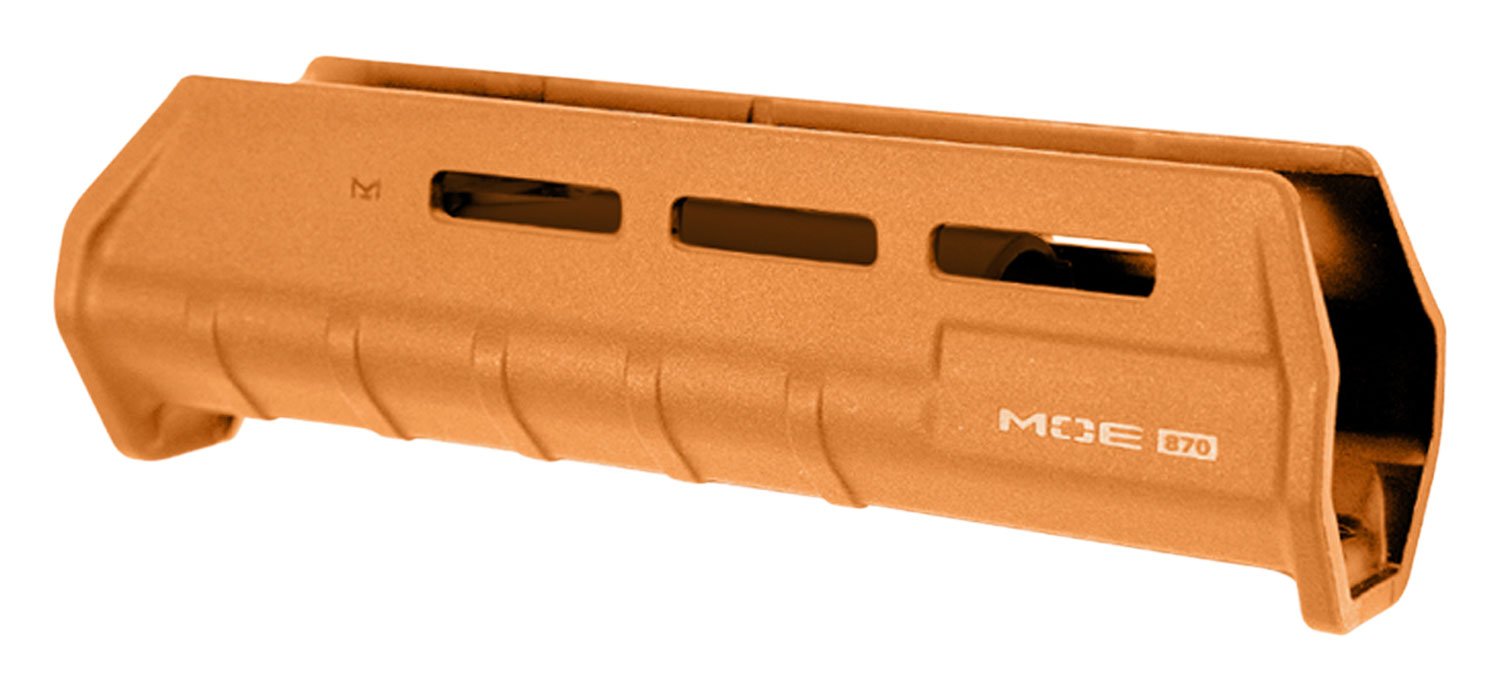 Magpul MAG496-ORG MOE M-LOK Forend Remington 870 12 Gauge Orange Polymer-img-0