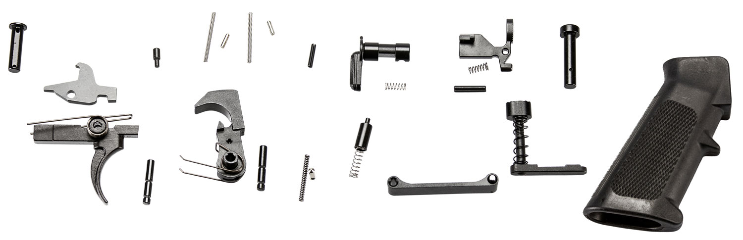 Aim Sports ARCLPK AR-15 Lower Parts Kit Black with Pistol Grip