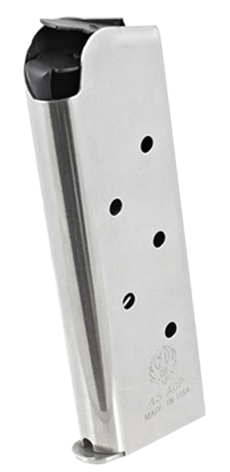 Ruger 90664 SR1911 7rd Magazine Fits Ruger SR1911 Officer 45 ACP Stainless-img-0