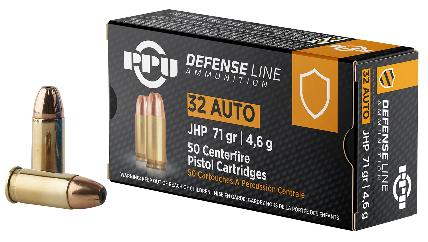 Prvi Partizan PPD32A .32ACP 71gr JHP Ammo 50 Rounds - PPU - Best Price $22.04
