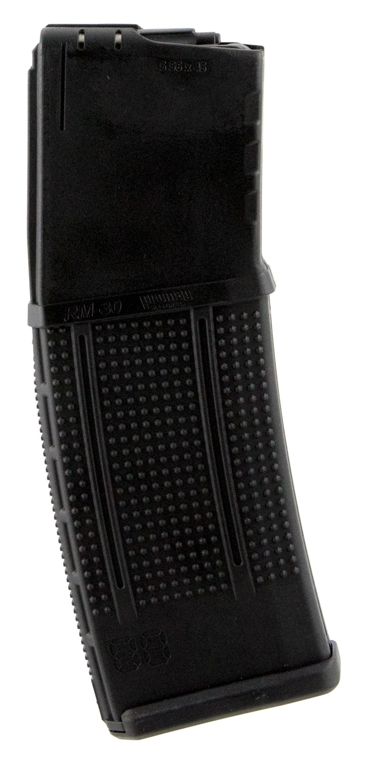 ProMag RM30SL AR-15 Magazine, 30-Round Capacity, .223 Rem/5.56 NATO, Black DuPont Zytel Polymer, Steel Lined, Roller Follower, USA Made