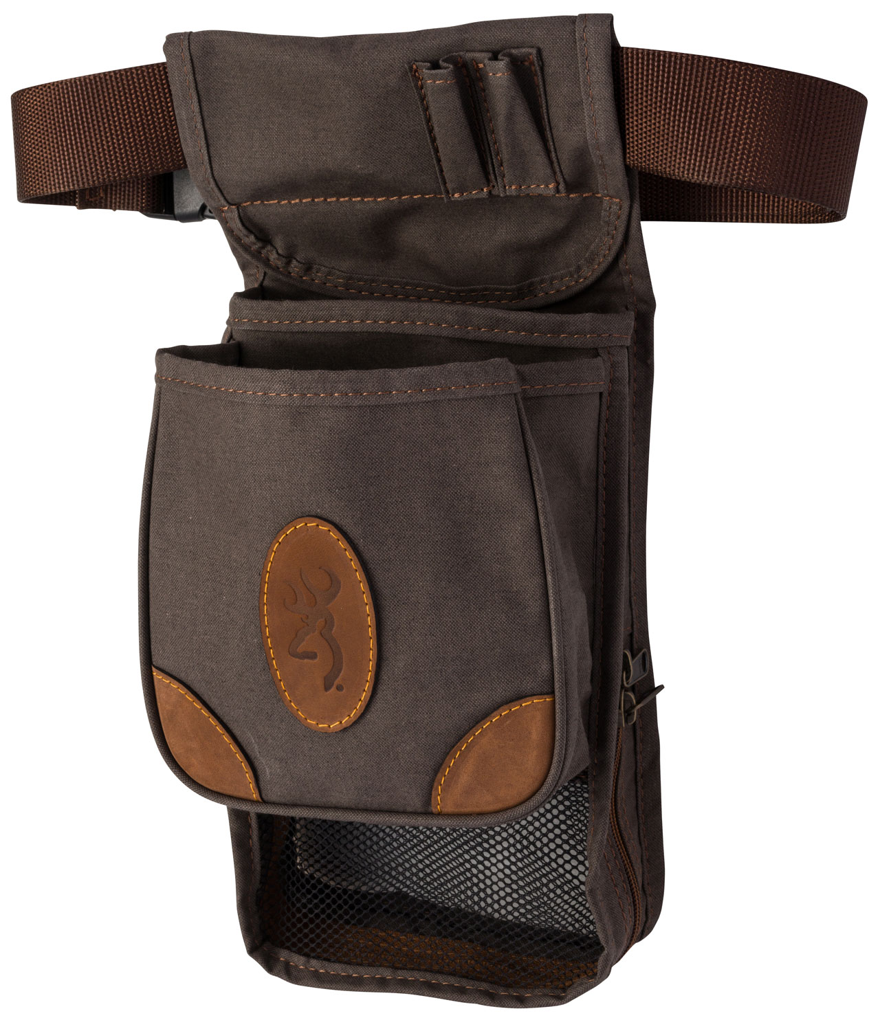 Browning BRN Lona Deluxe Shell Pouch/Belt Flint 121388693