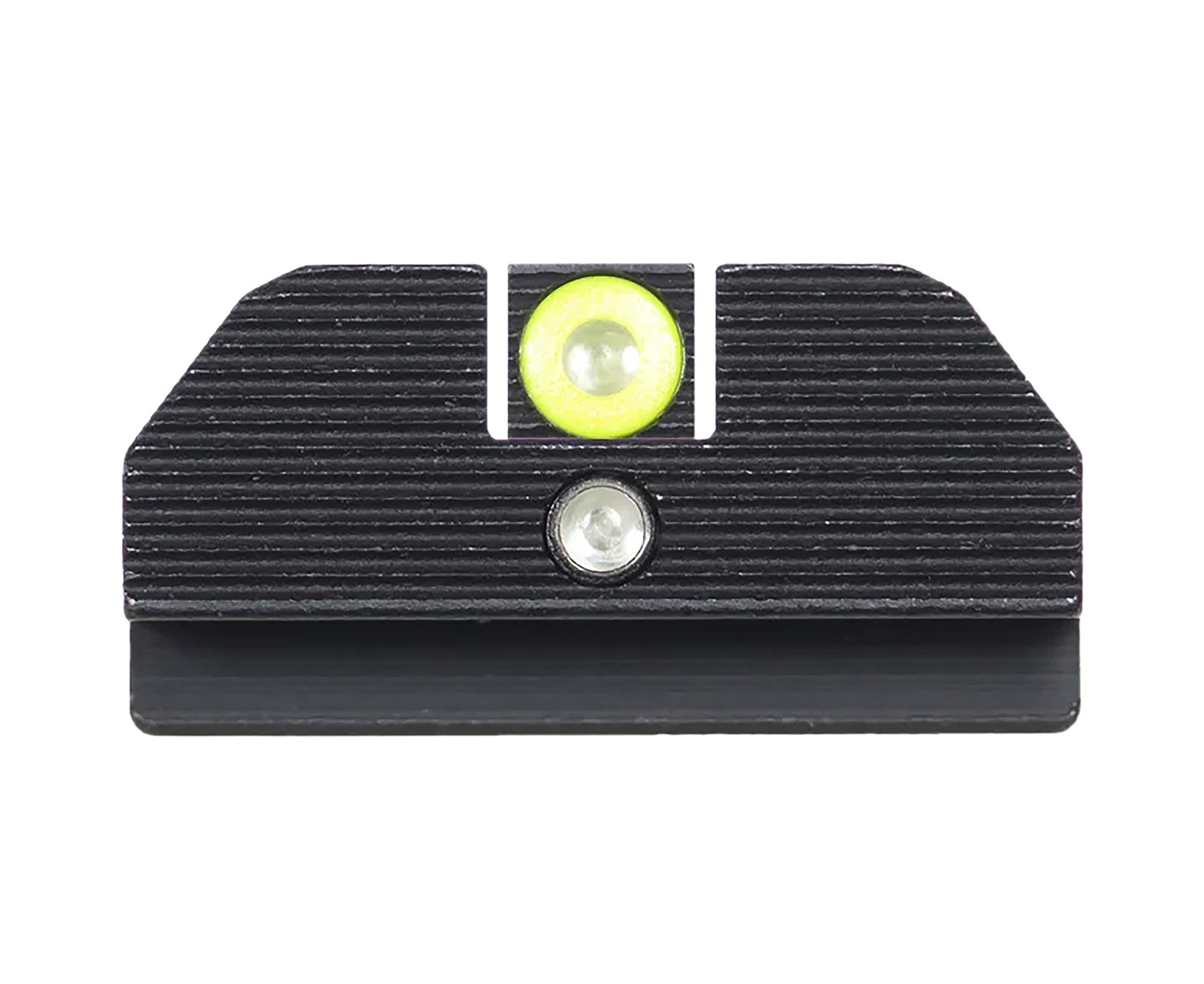 Night Fision GLK001015YGZ Accur8 Glock Sights Green Tritium Yellow Outline