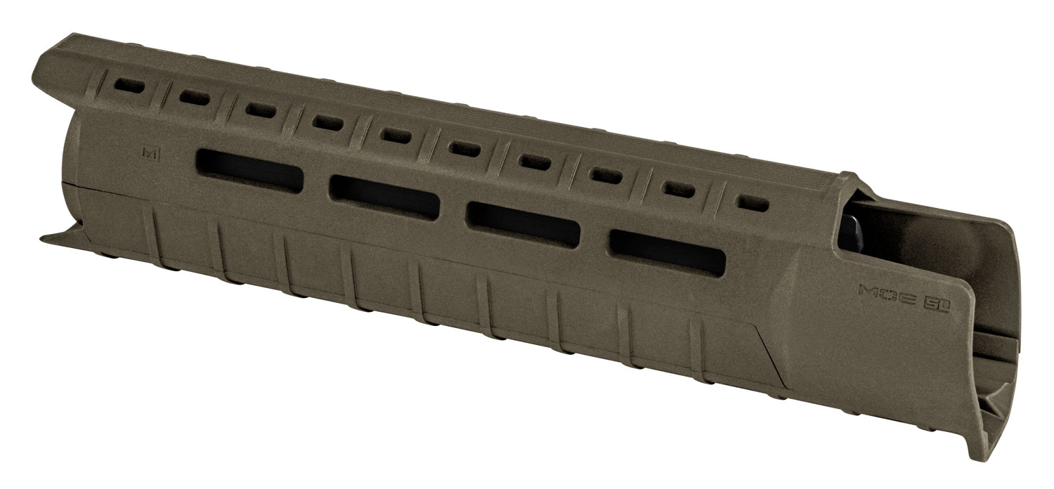 Magpul MAG551-ODG MOE SL Mid-Length Handguard AR15/M4 OD Green Polymer - Magpul Industries - AR15/M4