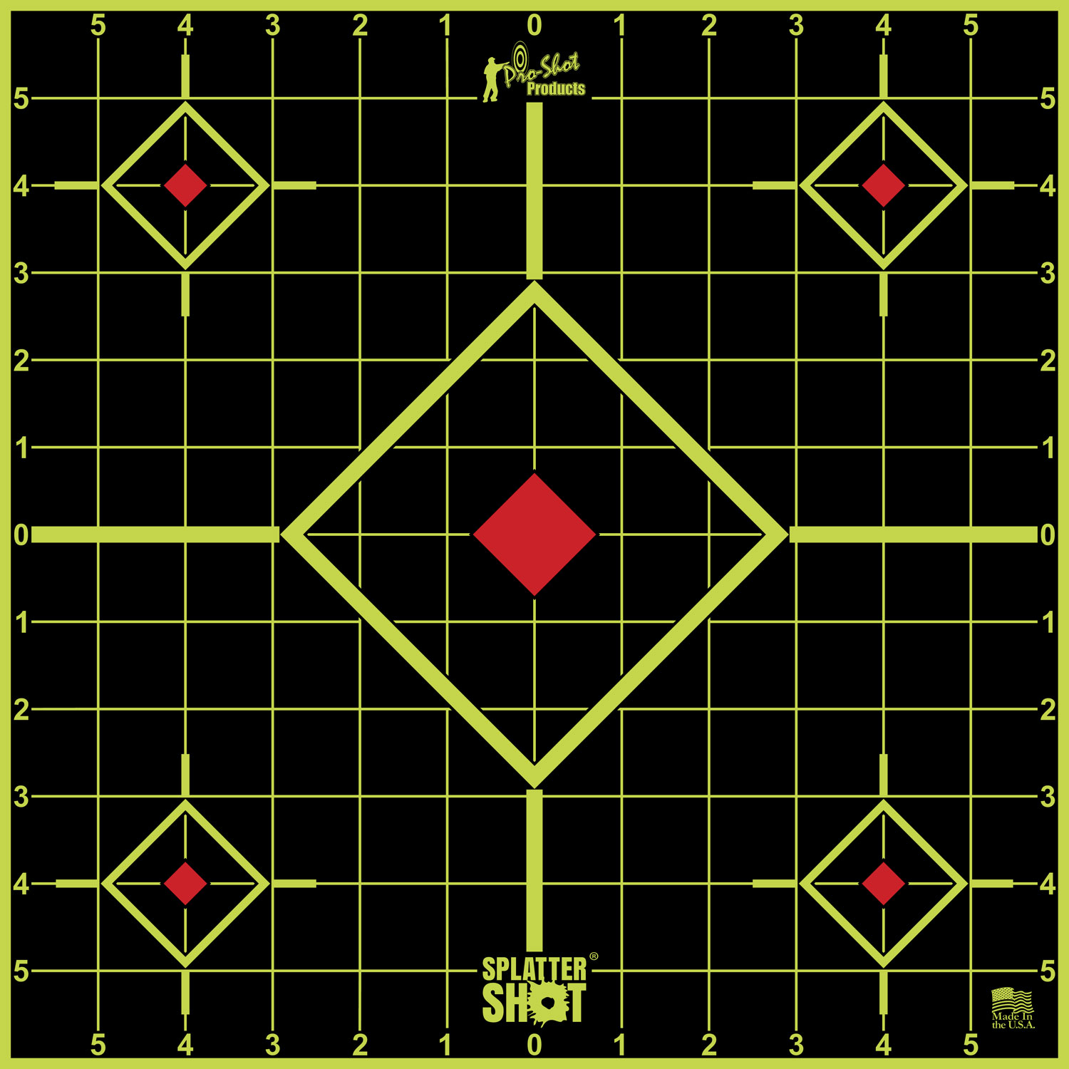 PROSHOT 12SI-GREEN-5PK   12" SPLATTER SIGHTIN  TRG
