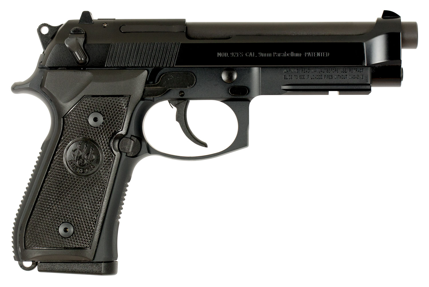 Beretta M9A1 9mm Luger 4.9 in Black Bruniton 10 Round Single/Double Action