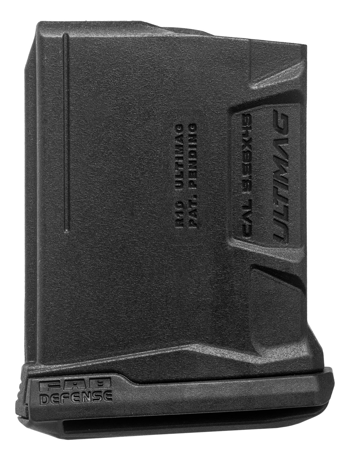 FAB Defense FXUMAGR10 Ultimag 10R 5.56 NATO 10rd Black Polymer Magazine