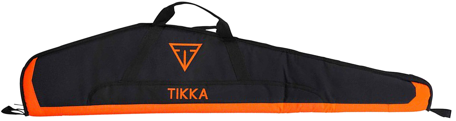 Beretta USA FO3200188099 Tikka X Gun Case 600D Polyester Black with Orange-img-0