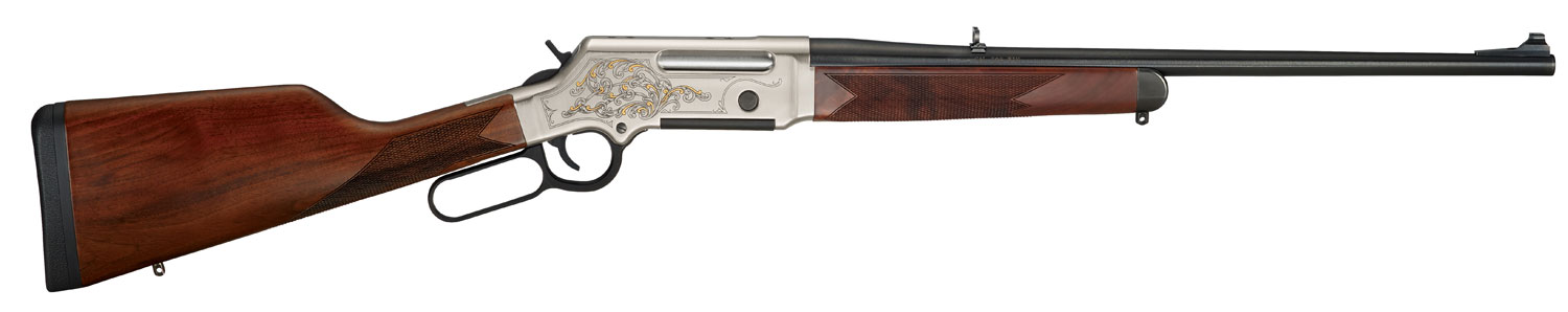 Henry H014D308 Long Ranger Deluxe Full Size 308 Win 4+1 20" Blued... - Henry Repeating Arms - 308 Win