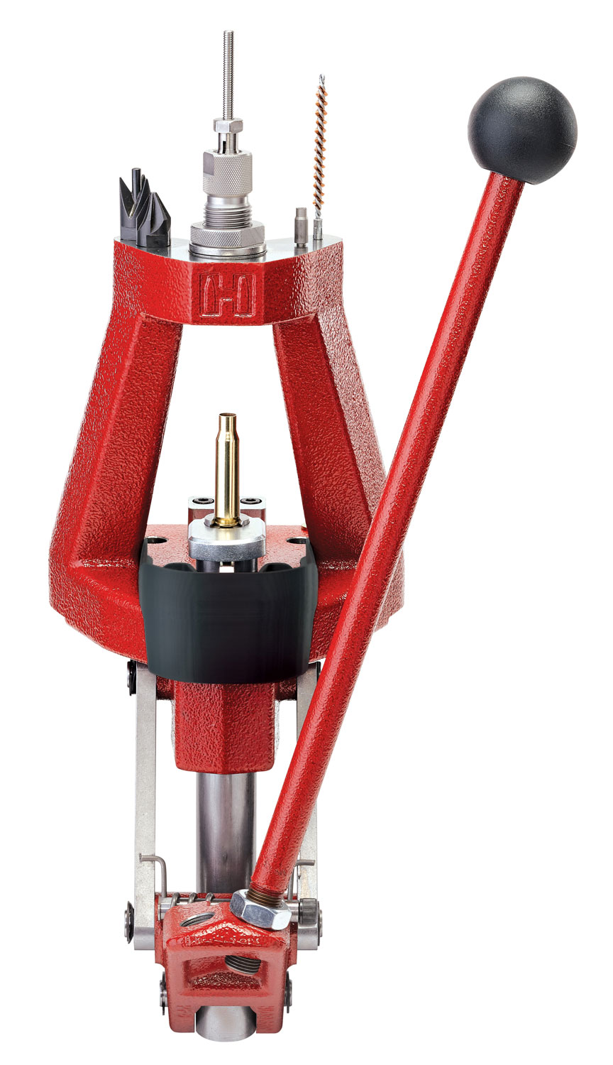 Hornady Lock-N-Load Iron Press Cast Iron - Heavy Duty, Ambidextrous Frame - Consistent, Precise Reloading - Efficient Priming System - Accessory Mounting Deck - Spring Assist Ram - Fast Changeovers