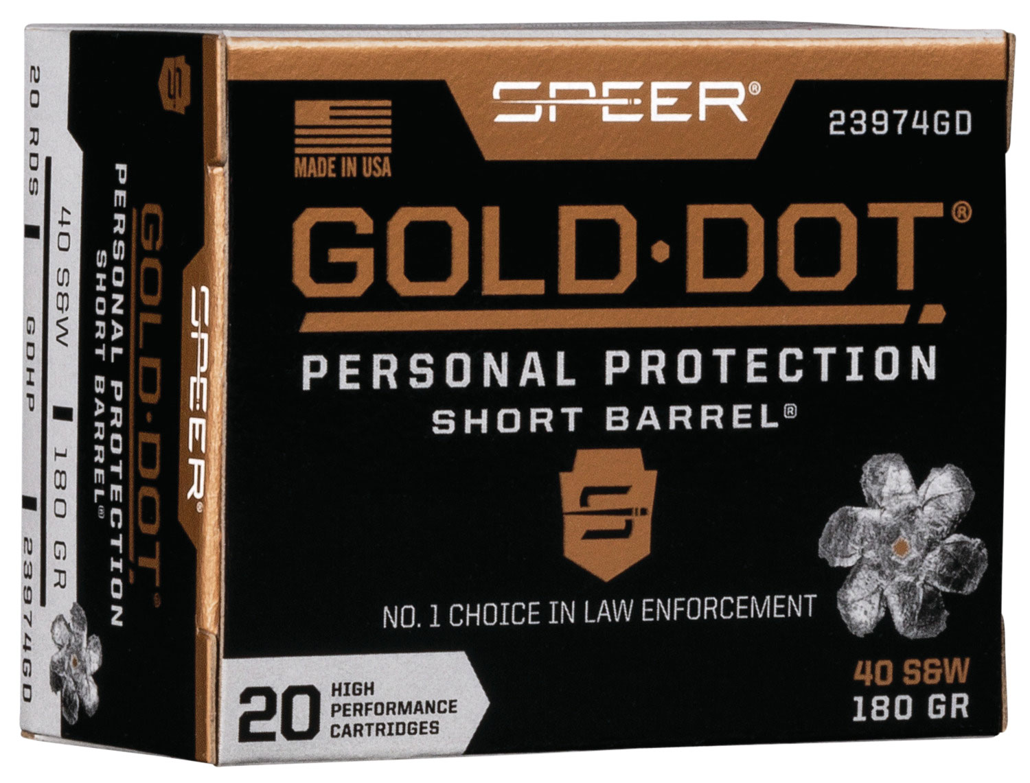 Speer 40 S&W - 2A in MD view 2
