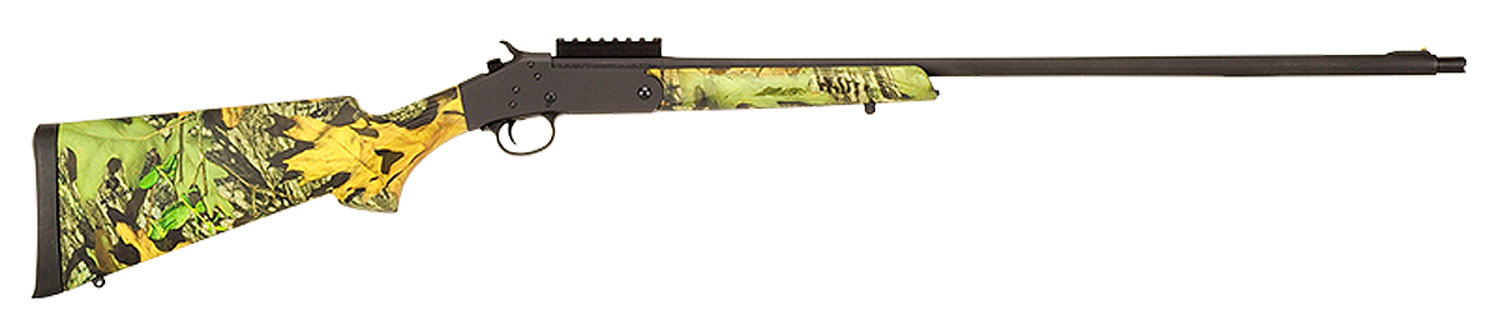 Stevens 19253 301 Turkey 410 Gauge Break Open 3 1rd 26 Matte Black Steel Barrel, Matte Black Carbon Steel Receiver w/Rail Mount, Sporter Mossy Oak Obsession Synthetic Stock, Ambidextrous