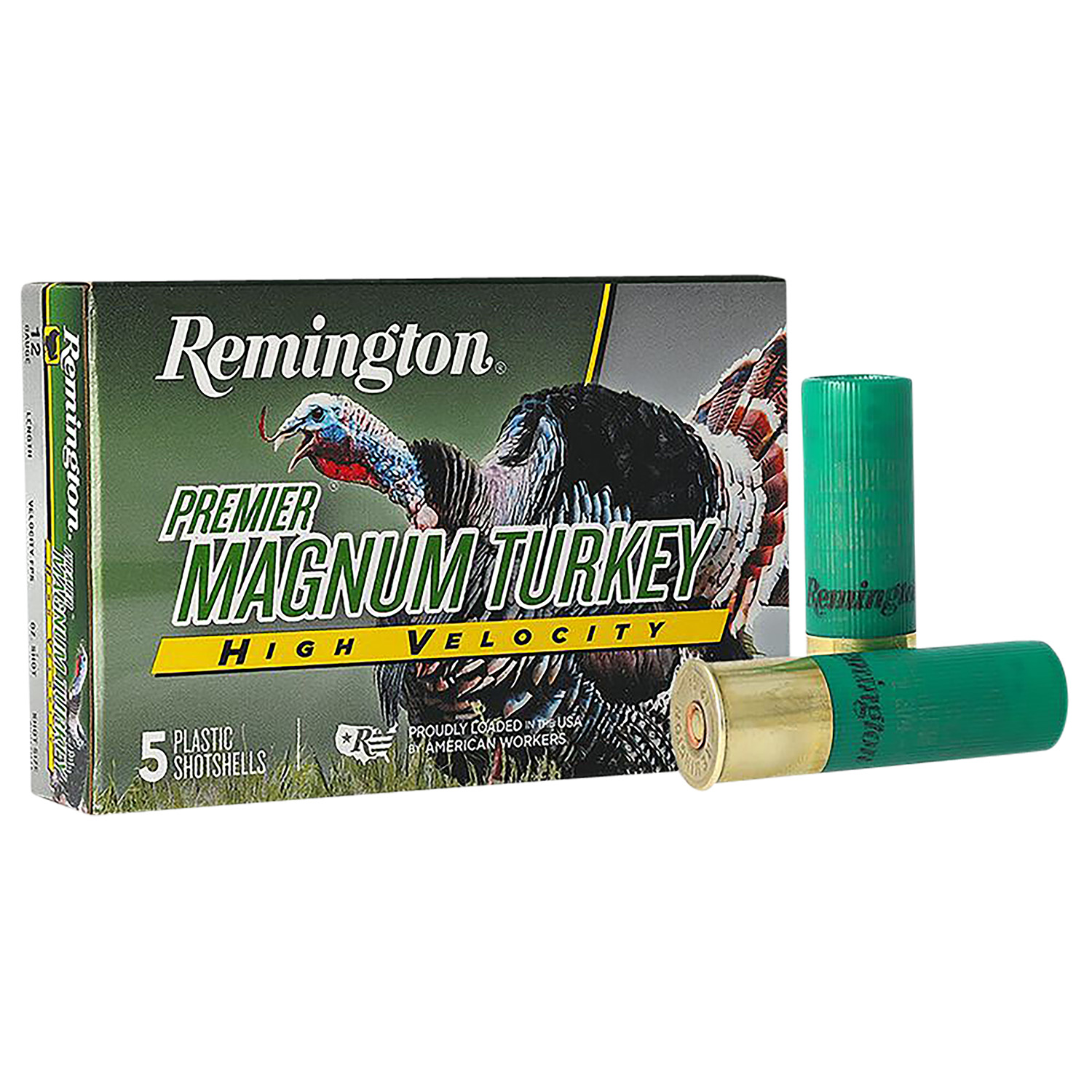 Remington Ammunition 28039 Premier Magnum Turkey High Velocity 12 Gauge 3.50 2 oz 4 Shot 5 Per Box/ 20 Cs