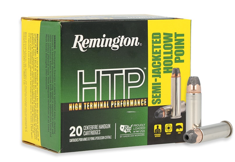 Remington HTP .38 Special +P 110gr SJHP Handgun Ammunition (20/Box)