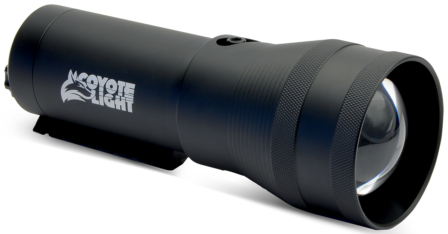 Coyote Light Pro Green LED Flashlight CL-PG: High-Performance, Versatile, 65000hr Lifetime, 1000yd Range