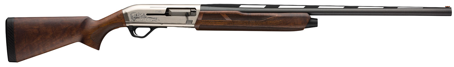 Winchester Repeating Arms 511236392 SX4 Upland Field 12 Gauge 28" 4+1 3" Matte Nickel Engraved Rec Satin Walnut Stock Right Hand (Full Size) Includes 3 Invector-Plus Chokes