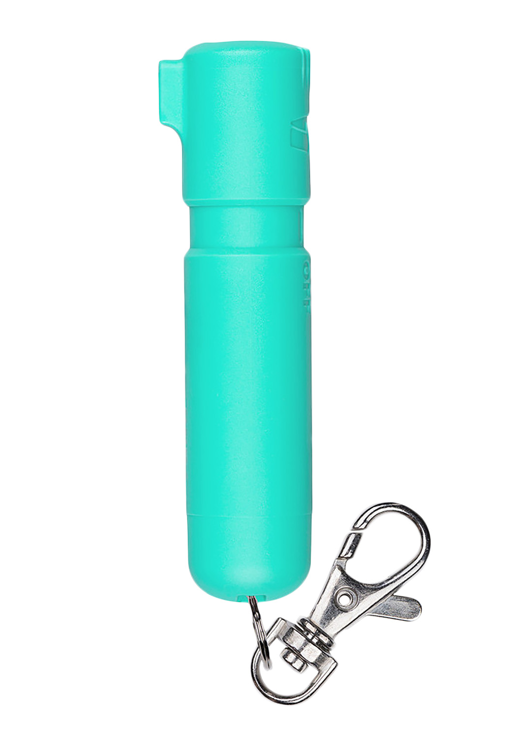 Sabre MDMT02 Mighty Discreet Pepper Spray Capsaicin UV Dye 12 ft Mint Includes Key Ring/Snap Clip