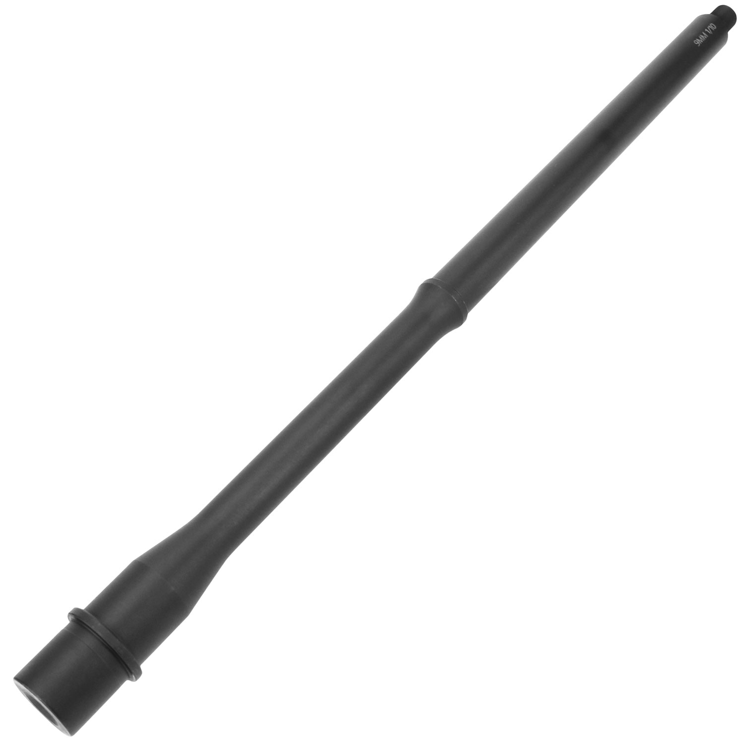 TacFire BAR9MM16BN 9mm AR Barrel 16" Black Nitride 1:10 Twist Threaded