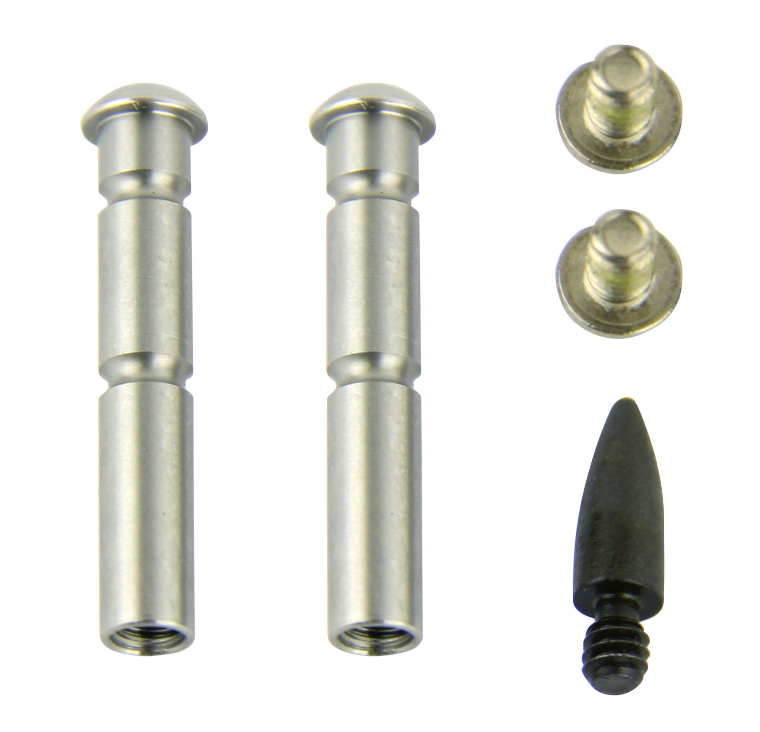 TacFire MAR108SS Anti-Walk Pin Set Silver Stainless Steel AR-15 - TacFire - ANTI-WALK PIN SET