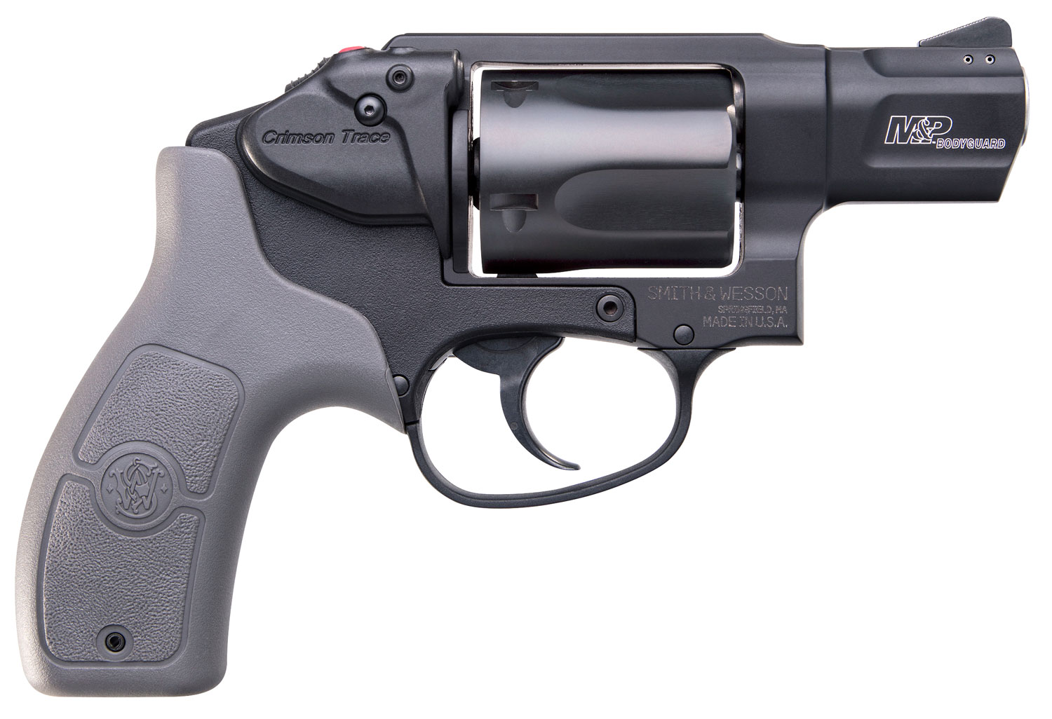 Smith & Wesson M&P Bodyguard 38 Revolver with Crimson Trace Laser