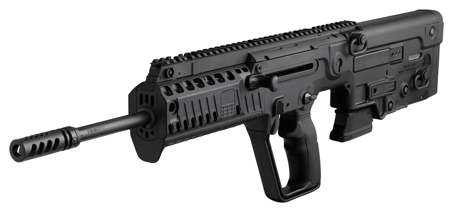 IWI US XB18RS Tavor X95 *NJ/MD Compliant 5.56x45mm NATO Caliber with 18.50 Barrel, 10+1 Capacity, Black Metal Finish, Black Fixed Bullpup Stock & Polymer Grip Right Hand