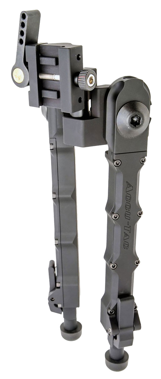 Accu-Tac SRBG200 SR-5 G2 Bipod 6.25-10.75 Adjustment Black Hardcoat Anodized 6061-T6 Aluminum
