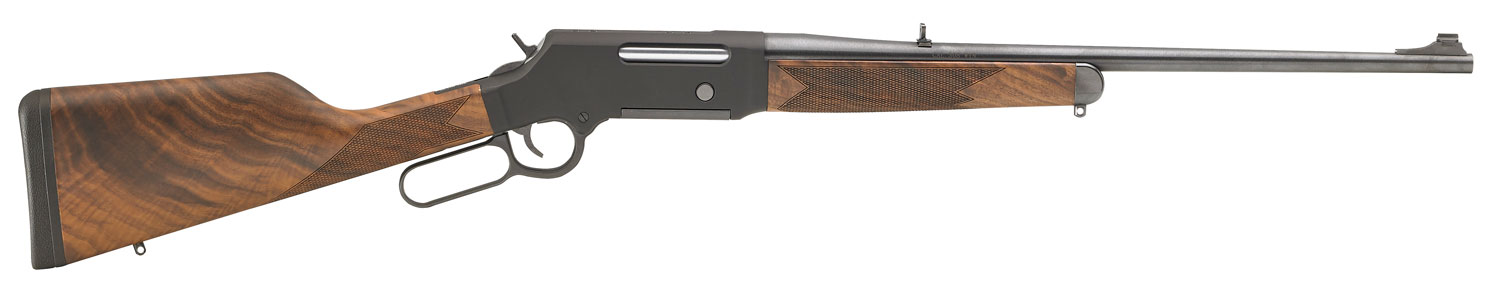 Henry H014S65 Long Ranger  Full Size 6.5 Creedmoor 4+1 22 Blued Steel Barrel, Black Hard Coat Anodized Steel Receiver, American Walnut Stock Right Hand