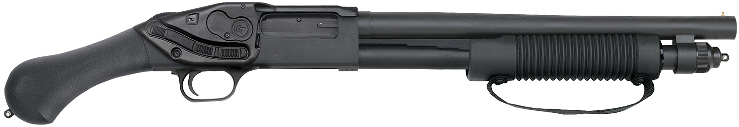 Mossberg 50638 590 Shockwave 12 Gauge 3 14 5+1 Blued Black Fixed Raptor Birdshead Grip Stock