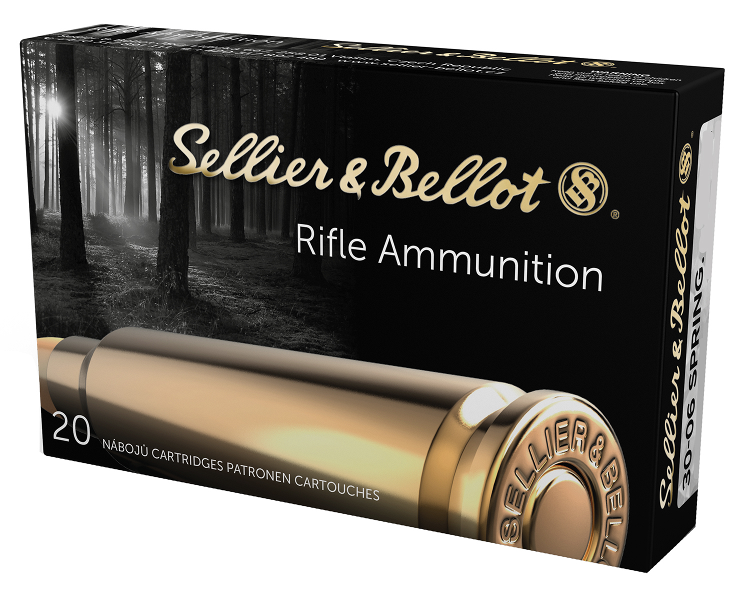 Sellier & Bellot SB3006F 30-06 Springfield 147gr FMJ 20 Rounds