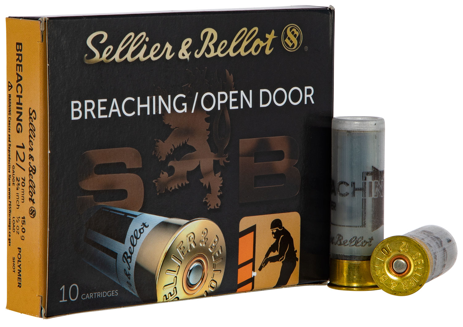 Sellier & Bellot SB12BR 12 Gauge 2.75" 1/2oz 1673fps 10/Box