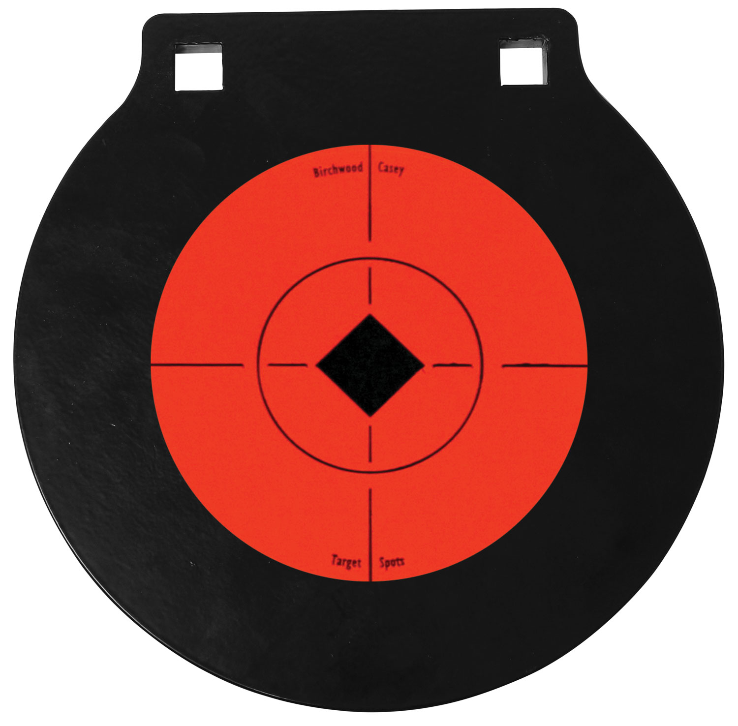 Birchwood CASEY World of Targets 6in Double Hole AR500 Gong Target (47608) - Birchwood Casey - 6"