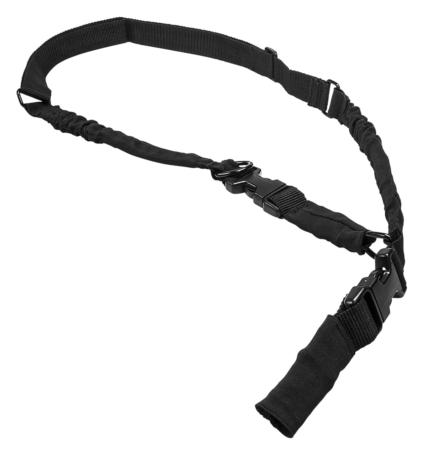 NcStar AARS21PB 2 To 1 Point Sling Black 55-72 OAL Adjustable Bungee