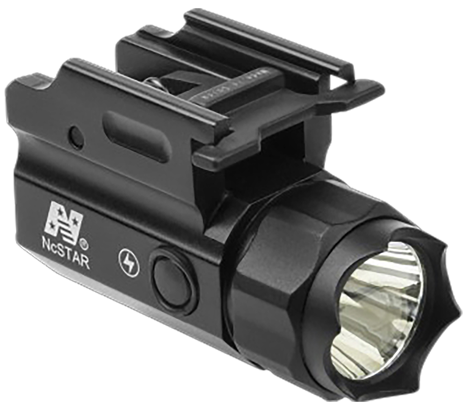 NcStar ACQPTF Compact Flashlight QR w/Strobe Black 150 Lumens White Cree