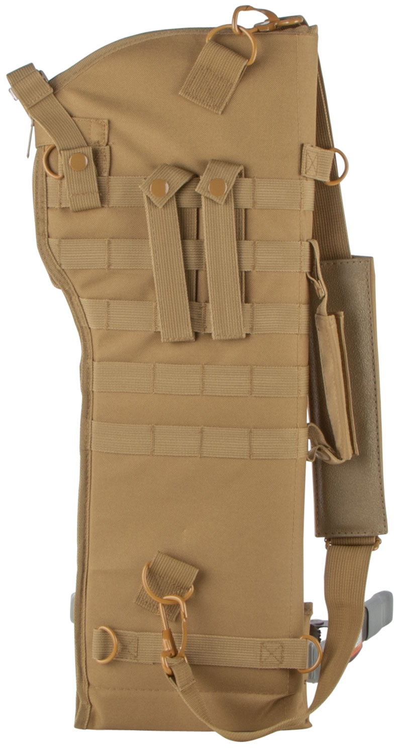 NcStar CVRSCB2919T VISM Rifle Scabbard Tan MOLLE D-Rings 22"-29"