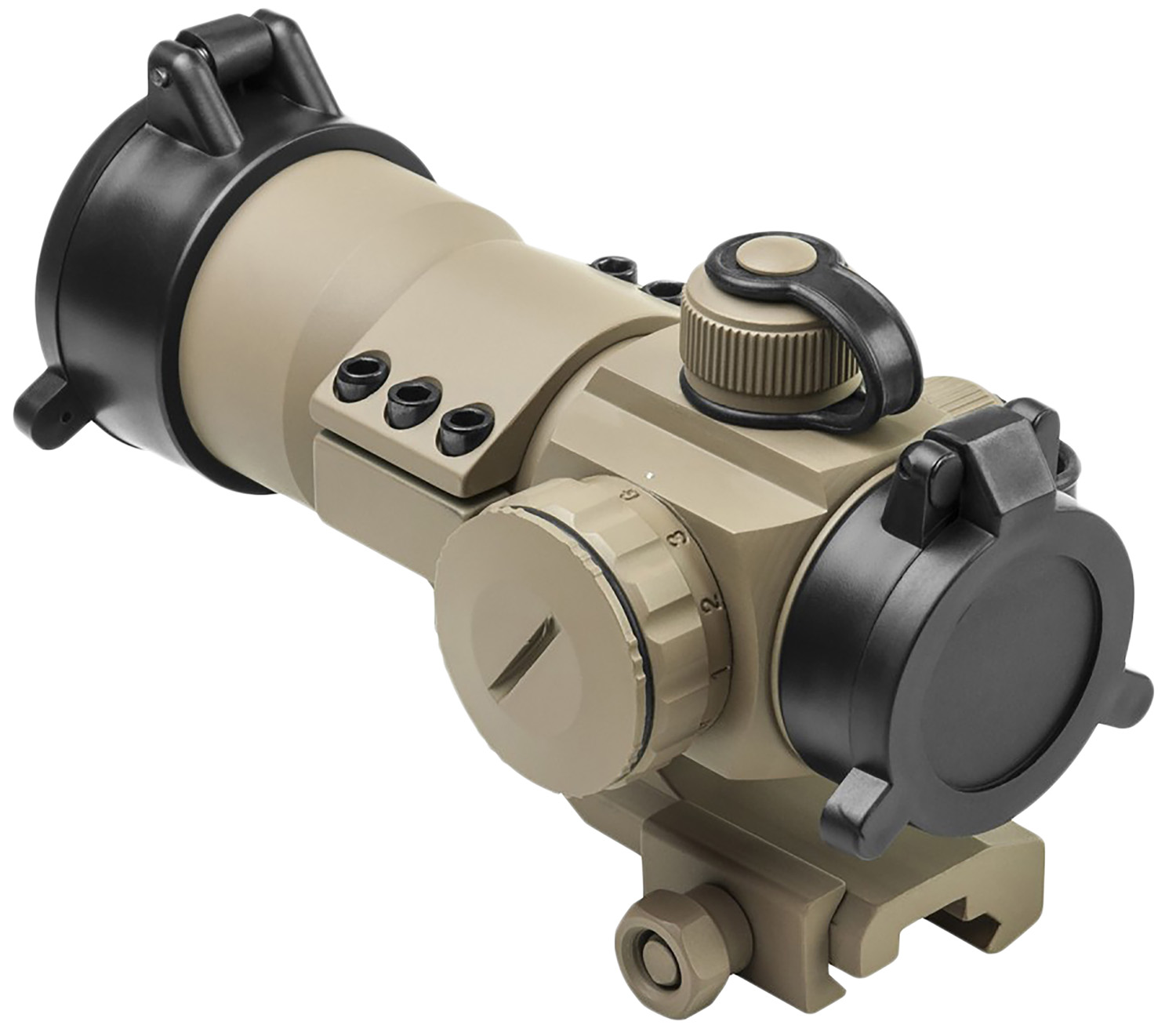 NcStar DRGB135T Tan Dot Sight – Superb 3 MOA Reflex Optic 6 NcStar DRGB135T Tan Dot Sight alternate view