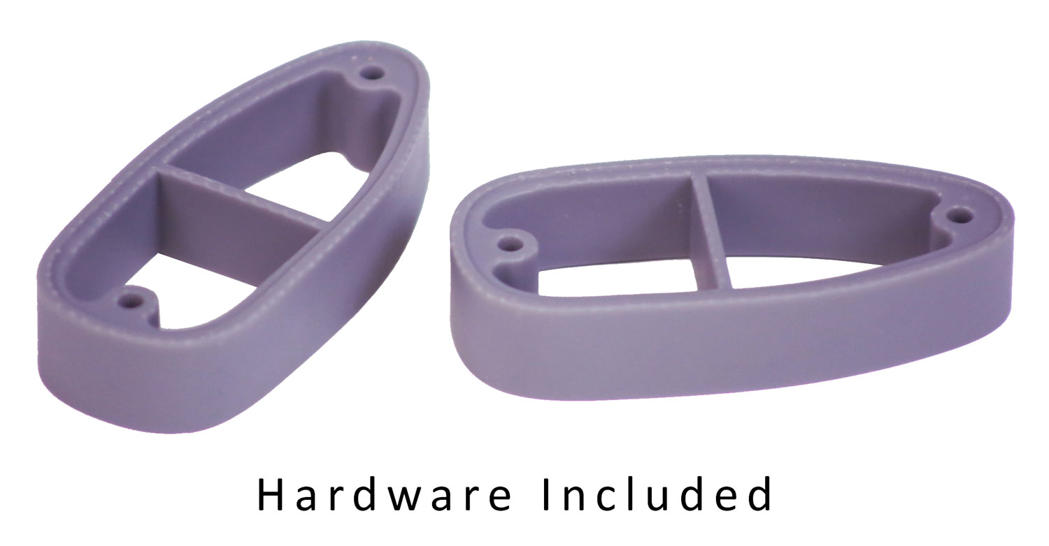 Crickett KSA000012 LOP Spacer Kit Crickett Rifle Purple Polymer