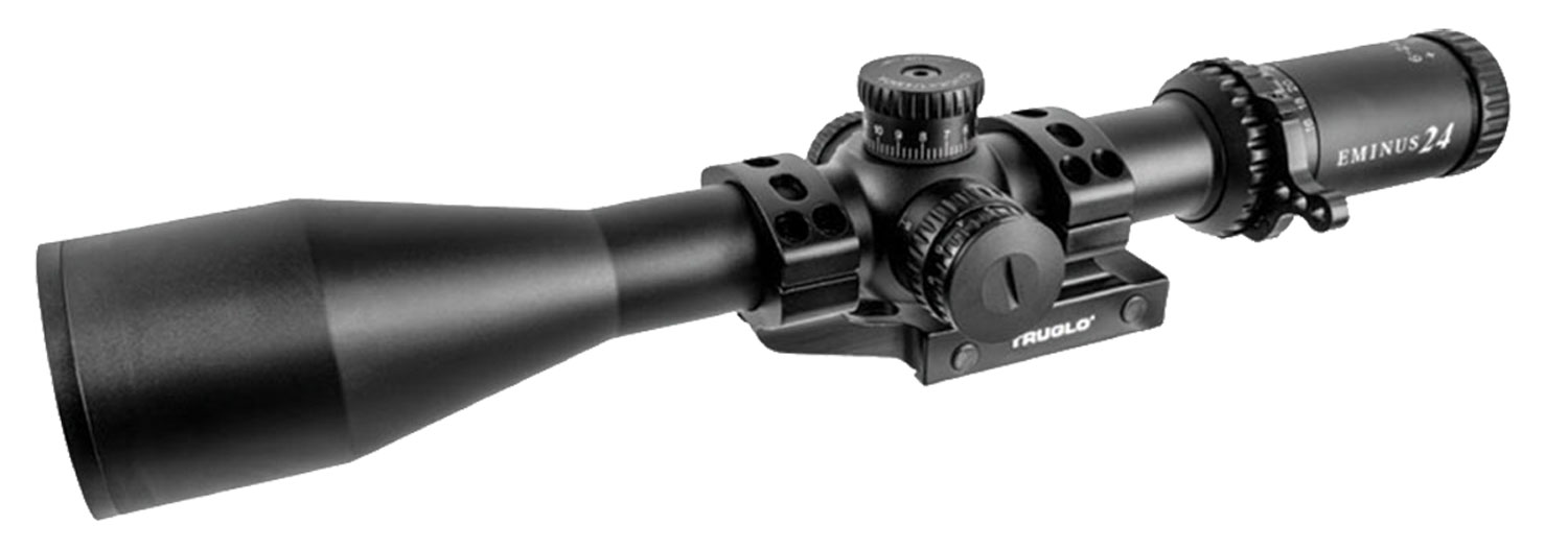 TruGlo EMINUS 6-24x50mm Illuminated TacPlex Rifle Scope